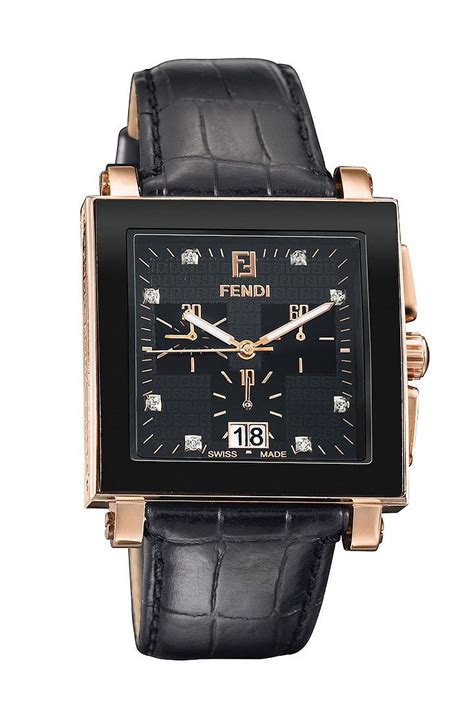 mens fendi rose gold watch|fendi watches for men.